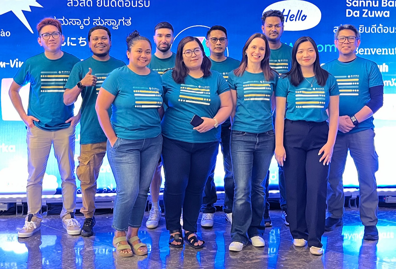 The Barn2 team together at WordCamp Asia