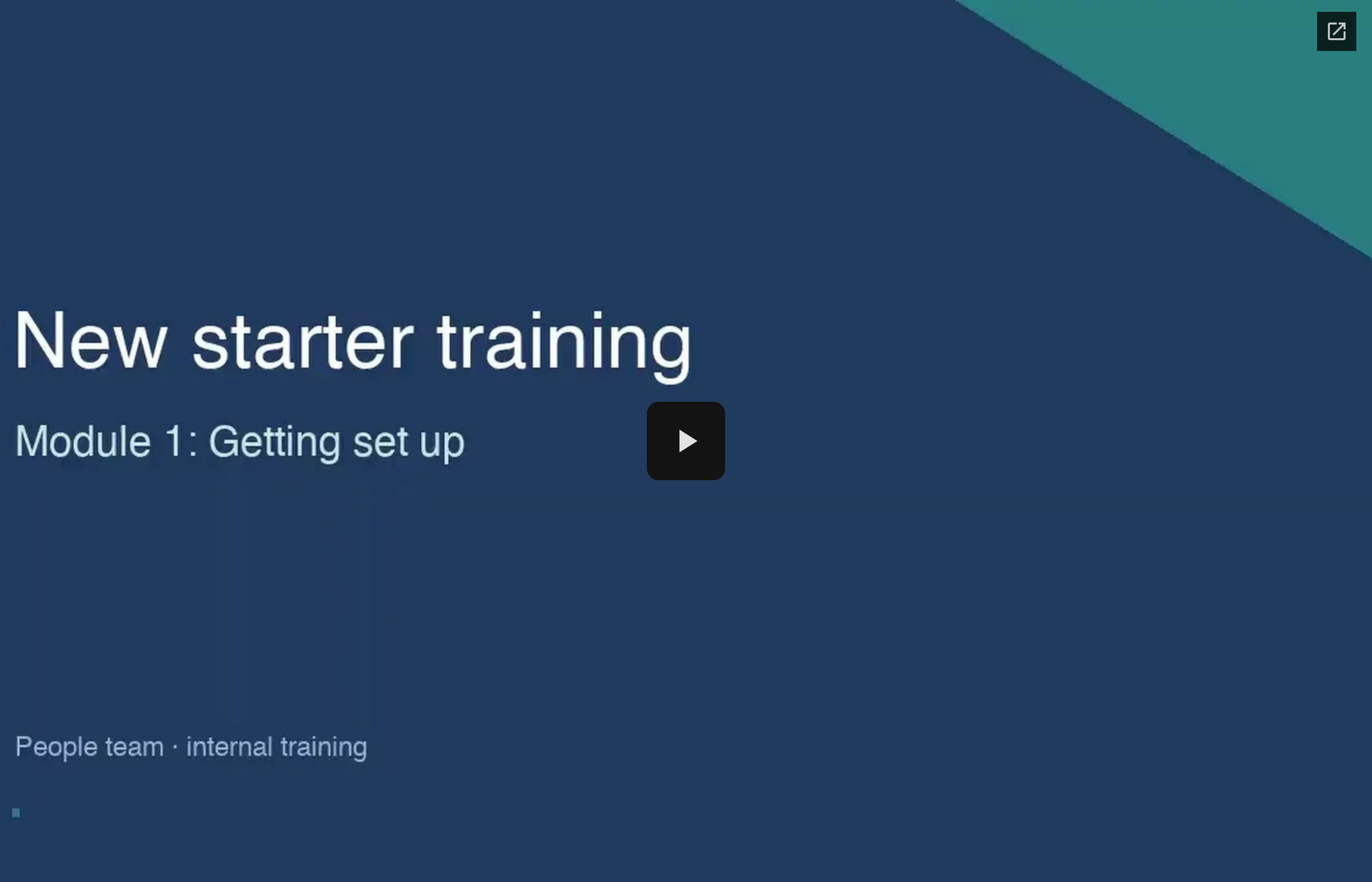 Video embedded from Google Drive shown in the Drive video player